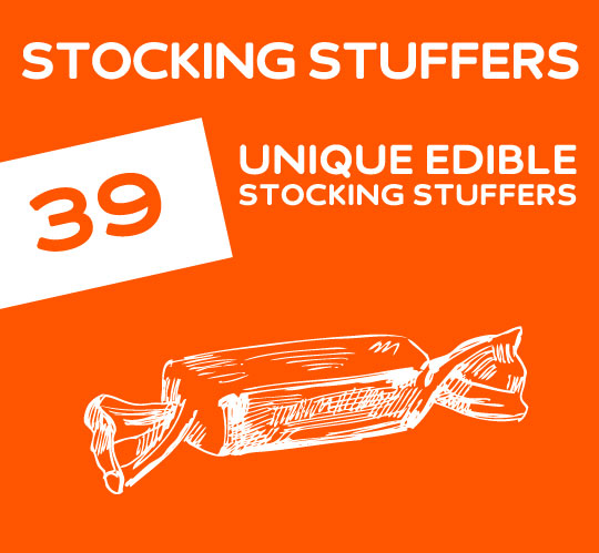 edible stocking stuffers