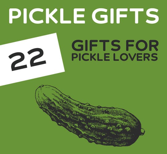 22 Gifts for Pickle Lovers. Who doesn't like a crisp Kosher Dill?