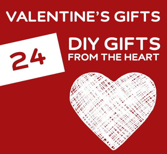 So many great DIY Valentine's Day gift ideas! You need to check this out if you want some ideas for unique, from the heart gifts you can make at home.