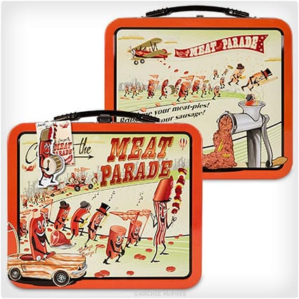 Meat Parade Metal Lunch Box