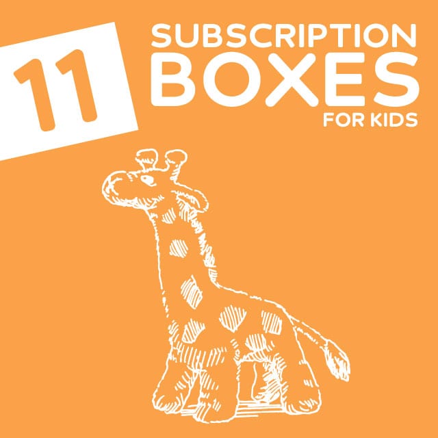 11 Fun & Educational Monthly Subscription Boxes for Kids- monthly educational activities and crafts delivered to you every month. Love these!