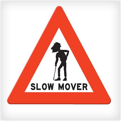 Slow Mover Sign