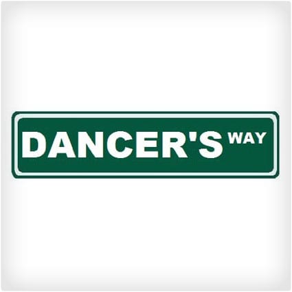 Dancer's Way Custom Street Sign