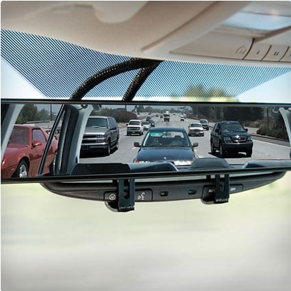 The No Blind Spot Rear View Mirror