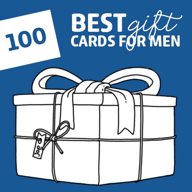 Guys can be easy when it comes to gift giving. Just pick any of these gift cards for men and if they’re anything like my guy they’ll thank you profusely.