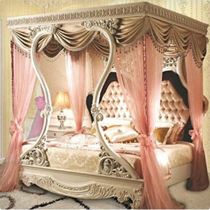Luxury Princess Canopy Bed