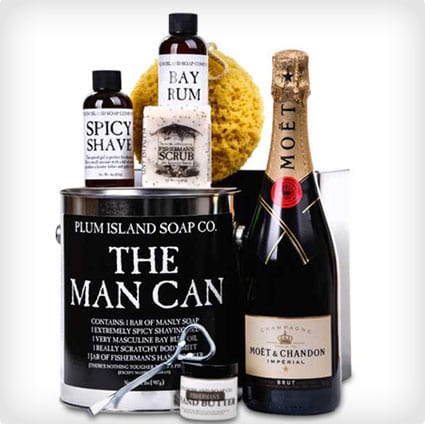 The Man Can with Moet