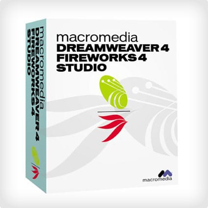 Dreamweaver 4 / Fireworks 4 Studio Software