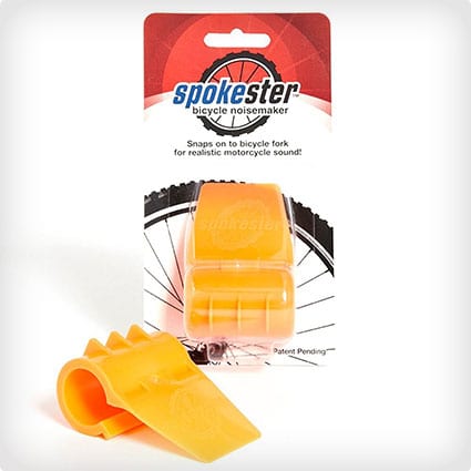 Spokester Bicycle Noise Maker - Makes Your Bike Sounds Like a Motorcycle