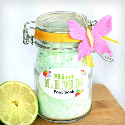 Mint Lime Foot Soak
