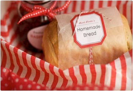 Homemade Bread and Jam Gift