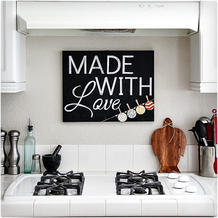 Made with Love Sign