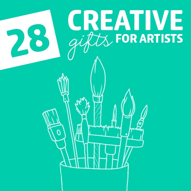 28 Wonderfully Creative Gifts for Artists- this is a great list of gifts for artistically minded people. Love it!