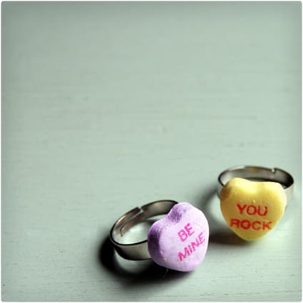 Valentine Candy Rings