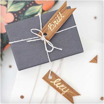 48 Gorgeous DIY Gift Tags You Can Make at Home - Dodo Burd