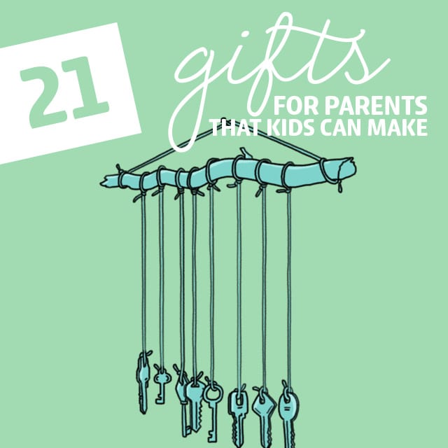 Parents treasure homemade gifts over everything else! Here are our favorite gifts for parents that kids can make themselves.