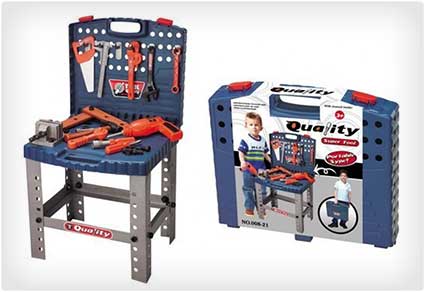 Toy Tool Workbench Set