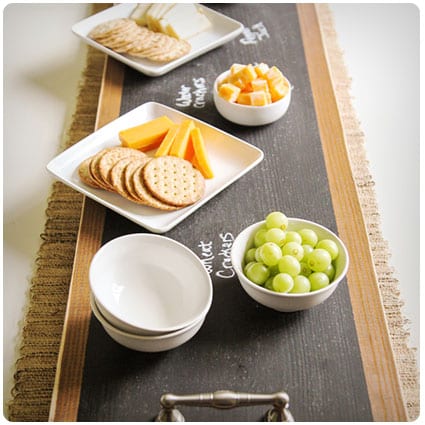 How To Make A Chalkboard Serving Tray