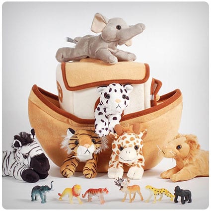 Noah's Ark Playset with Stuffed Animals
