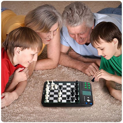 Croove Electronic Chess and Checkers Set