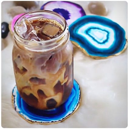 Diy Faux Agate Coasters