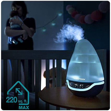 Babymoov Hygro Plus Cool Mist Programmable Humidifier