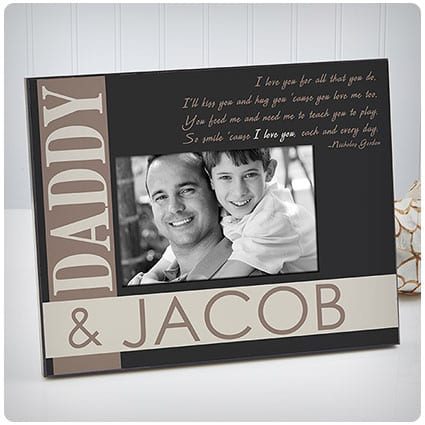 Flowers in December DS Dad gift Gift for daddy Father/'s Day gift for Dad Personalized picture frame gift from child