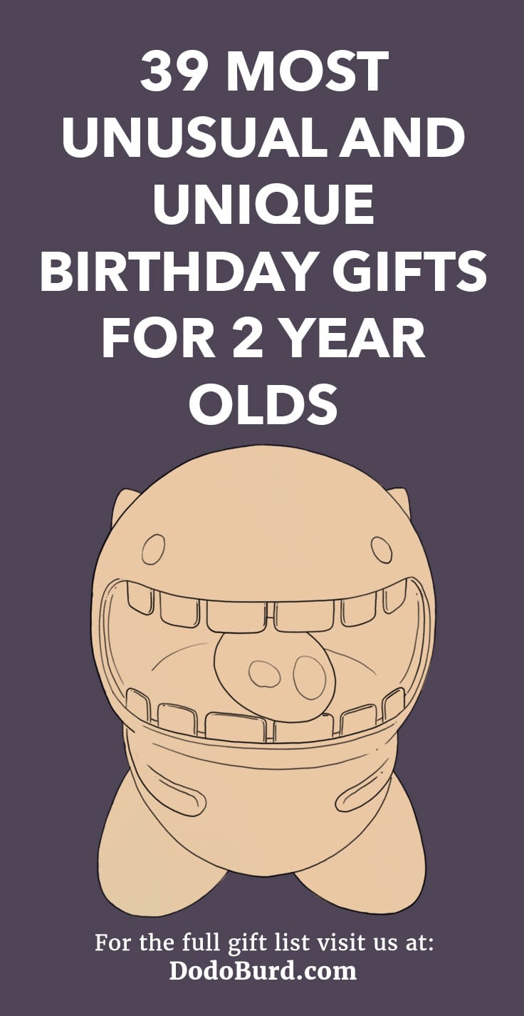 Use this list to be sure you pick out the best birthday gifts for 2 year old toddlers.
