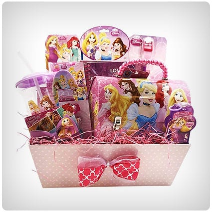 Disney Princess Themed Gift Basket