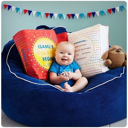 Boxed & Personalised Nursery Rhymes & Baby Record Book Girl Boy Newborn Gift