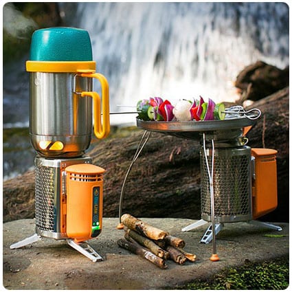 Portable Camp Grill And Charger