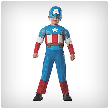 Marvel Rubie's Costume Muscle Chest Captain America