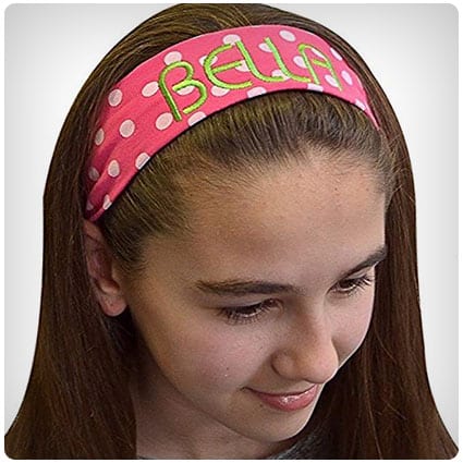 Personalized Monogrammed Cotton Stretch Headband