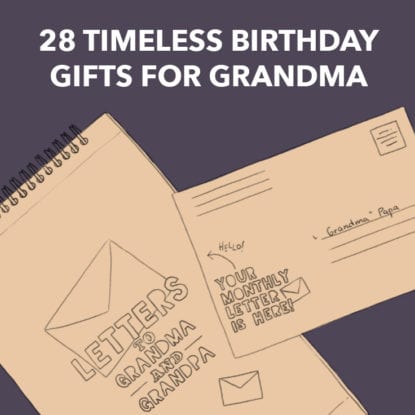 birthday gifts for grandma