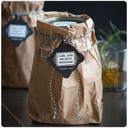 Diy Groomsmen Minibar in a Jar Gift