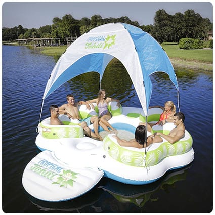 Sun Pleasure Tahiti Floating Canopy Island