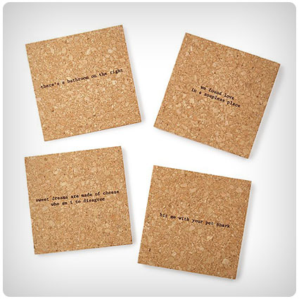 Mistaken Lyrics Coasters