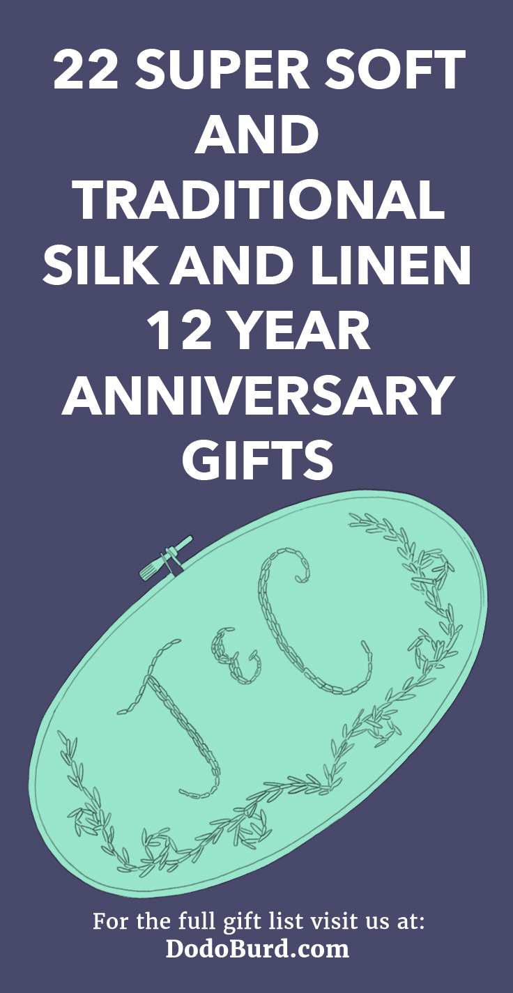 silk anniversary gifts for husband