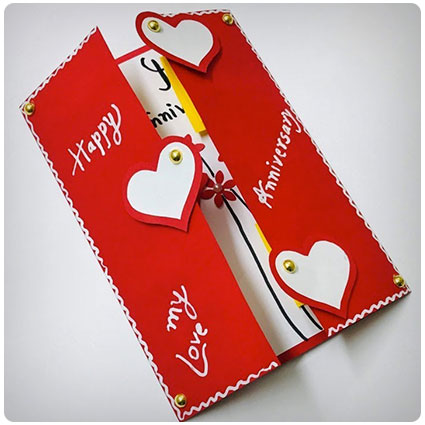 Anniversary cards best sale for him diy