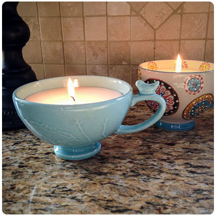 Diy Coffee Cup Candles