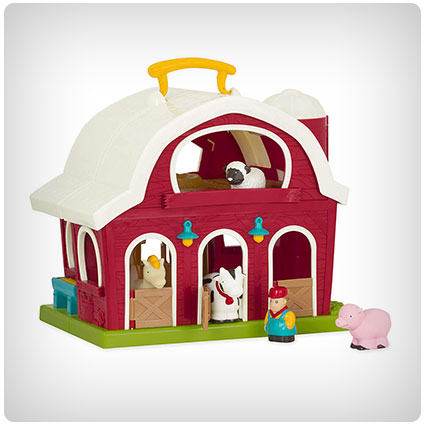 Battat Big Red Barn Playset for Toddlers