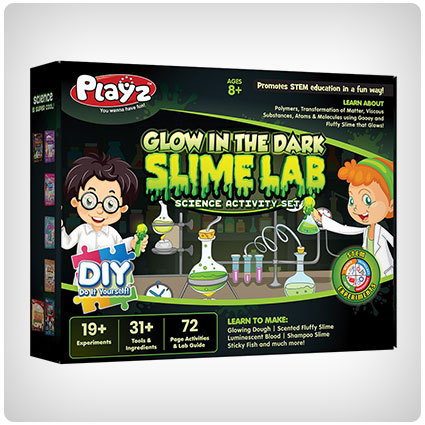 Glow in The Dark Slime Lab Science Kit