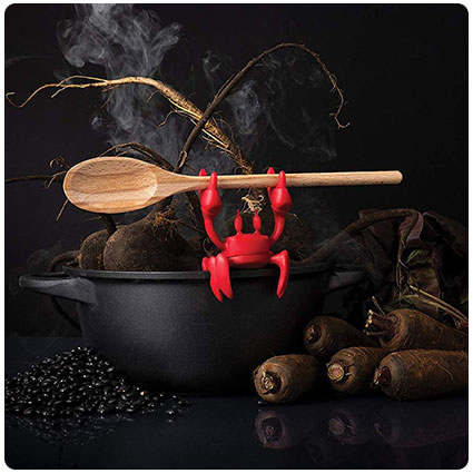 RED Crab Spoon Holder