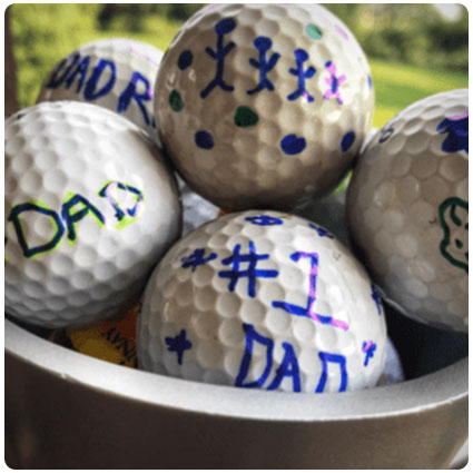 Art Golf Balls