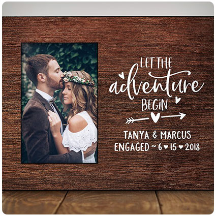Engagement Picture Frame