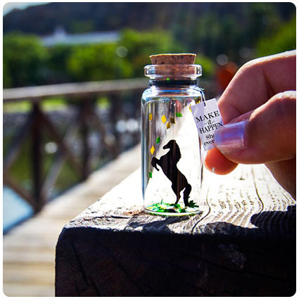 Horse Message in a Bottle