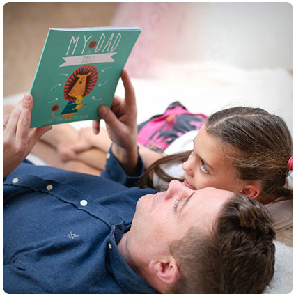 personalized dad daughter book