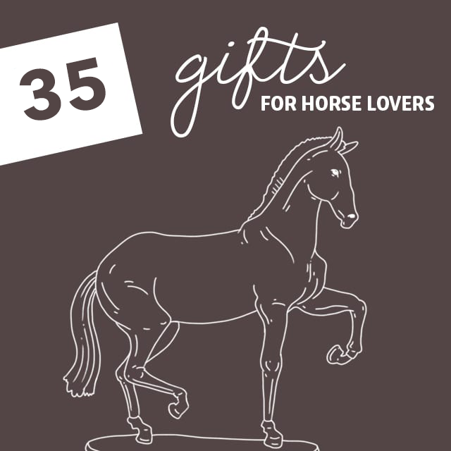 35 Unique Gift Ideas for Horse Lovers and Equestrians- the horse lovers in your life will love these gifts!