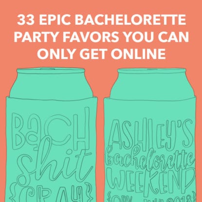 unique bachelorette party favors