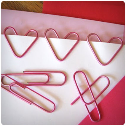Heart-shaped Paper Clips